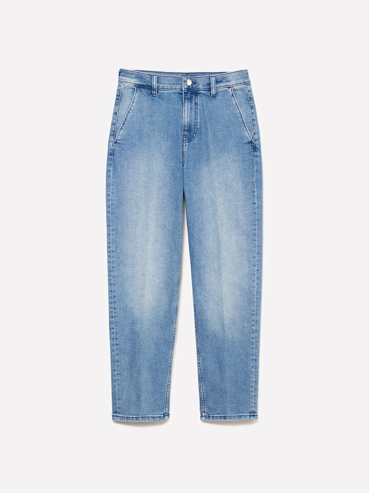 Jeans Style 71 chino slim fit blu - jeans slim fit da donna - Azzurro | Sisley image number 5